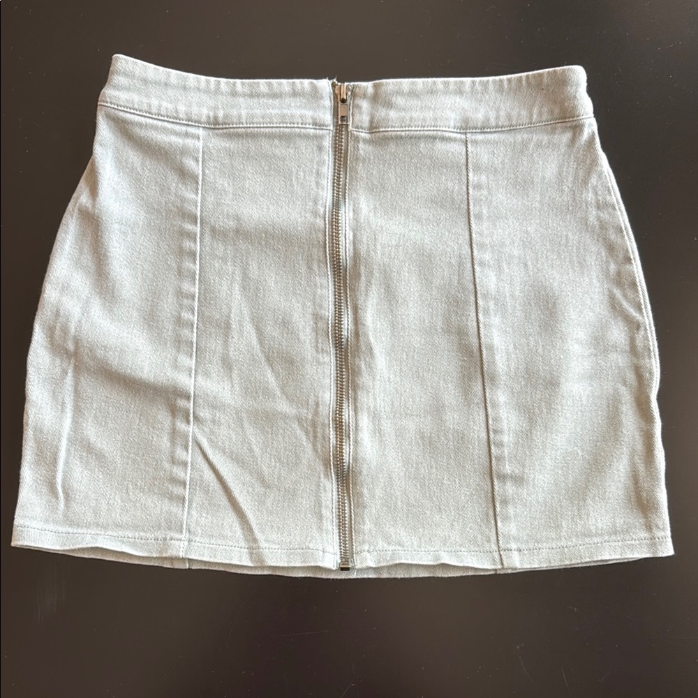 Forever 21 Seafoam Green Mini Skirt